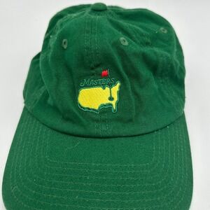Masters American Needle Hats‎ Golf Cap Mens OSFA Green Strapback Athletic NEW